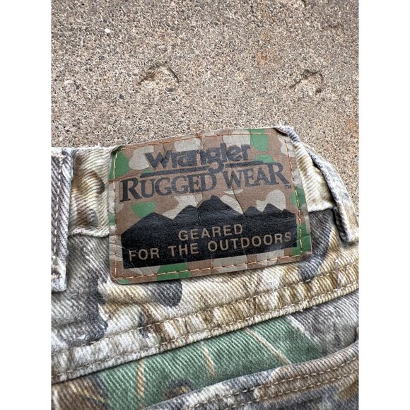 Vintage Mossy Oak Camouflage Mens Lined Hunting Pants  W3 - Picture 9 of 10